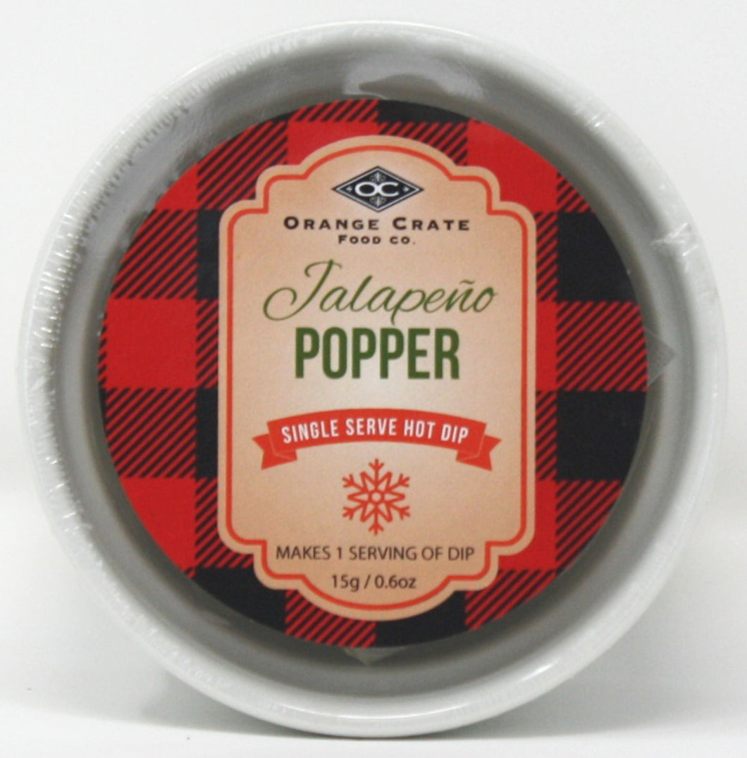 Jalepeno Popper Single Serve Hot Dip