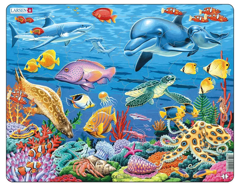 35 Piece Puzzle - Coral Reef