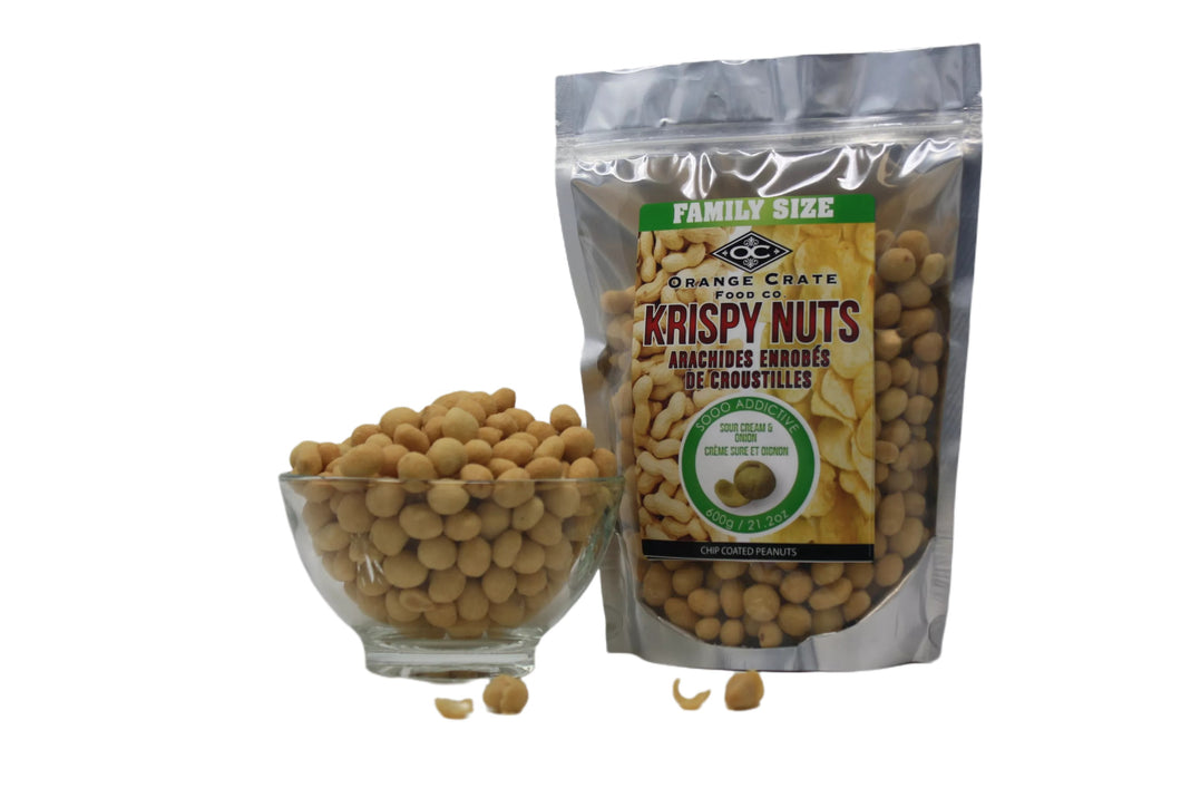 Sour Cream and Onion Krispy Nuts - 600G