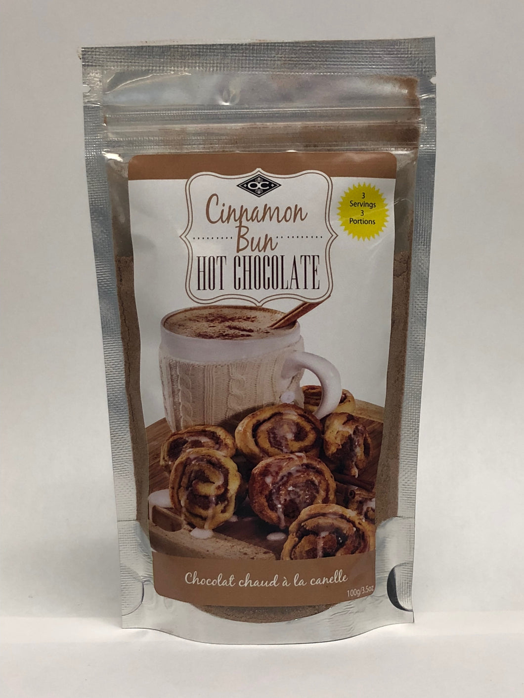 Hot Chocolate - Cinnamon Bun - 100 gram bag