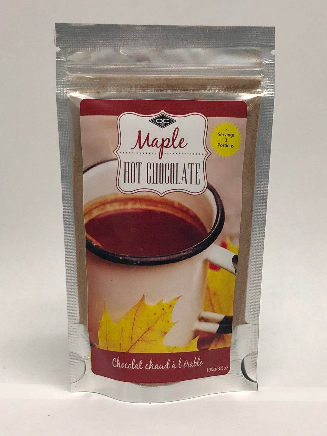 Hot Chocolate - Maple - 100 gram pouch