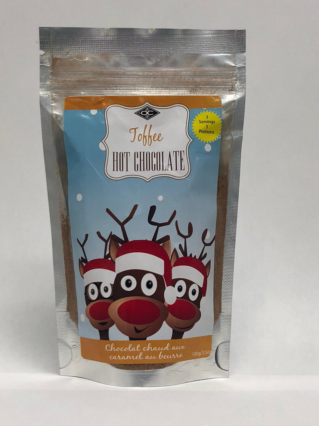 Hot Chocolate - Toffee - 100 gram Pouch
