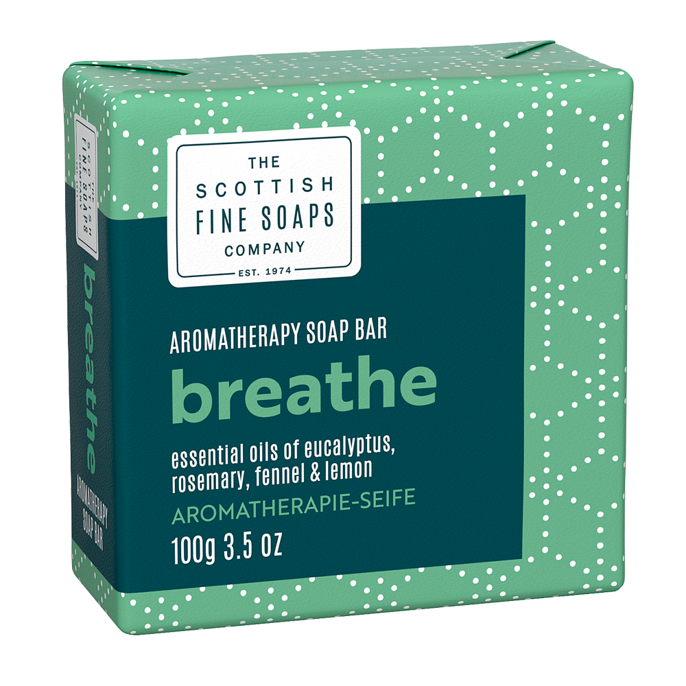 Aromatherapy Soap Bars - Breathe - 1-100G BAR