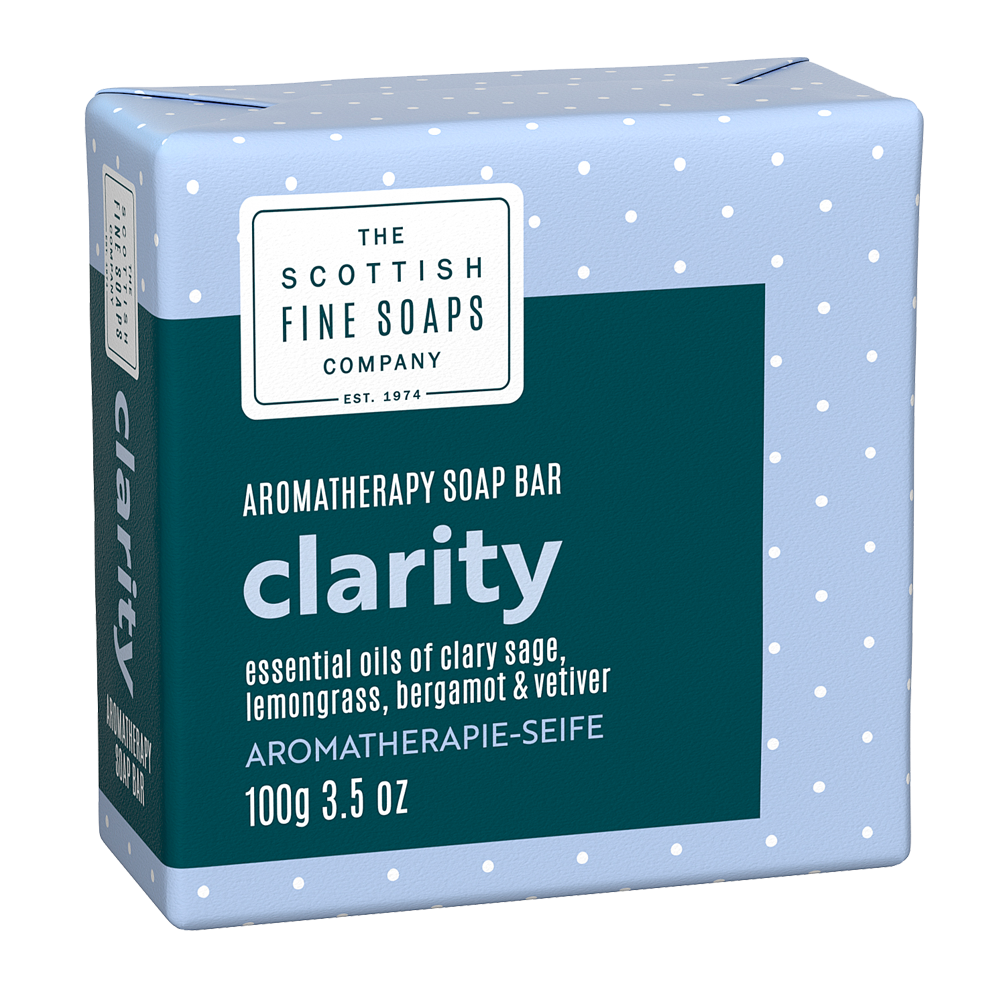 Aromatherapy Soap Bars - Clarity - 1- 100G BAR