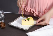 Load image into Gallery viewer, Square Appetizer/Dessert Plat e- Salerno
