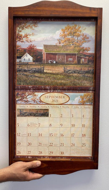 Calendar Frame - Chestnut