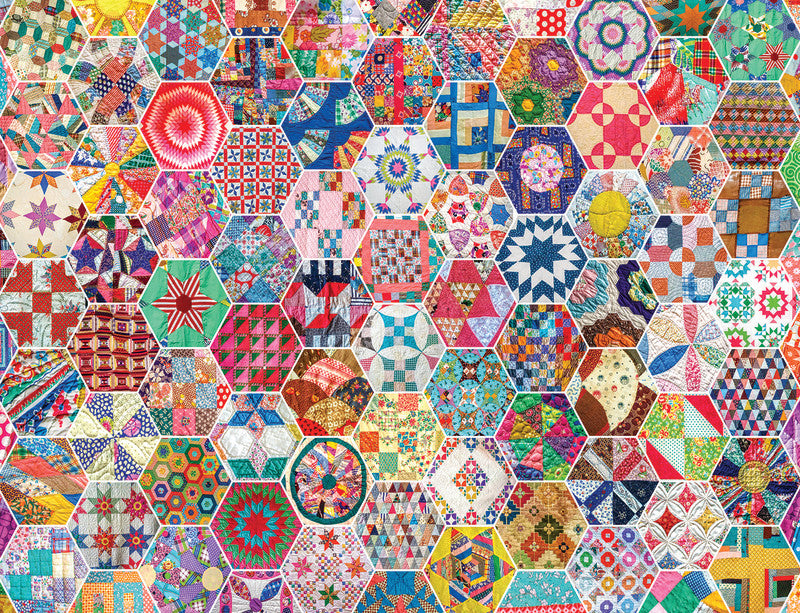 500 Piece Puzzle - Crazy Quilt