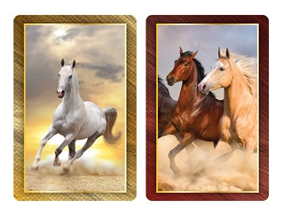 Jumbo Double Card Set - Horses