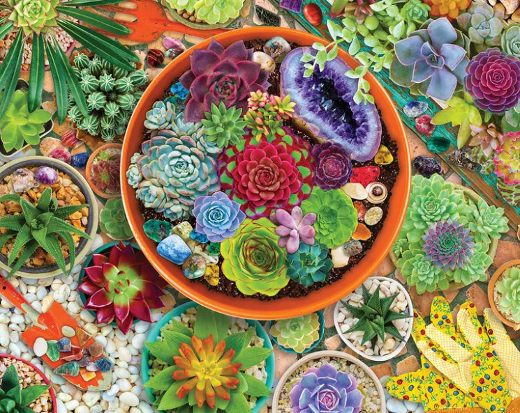 Succulent Garden - 500 piece puzzle