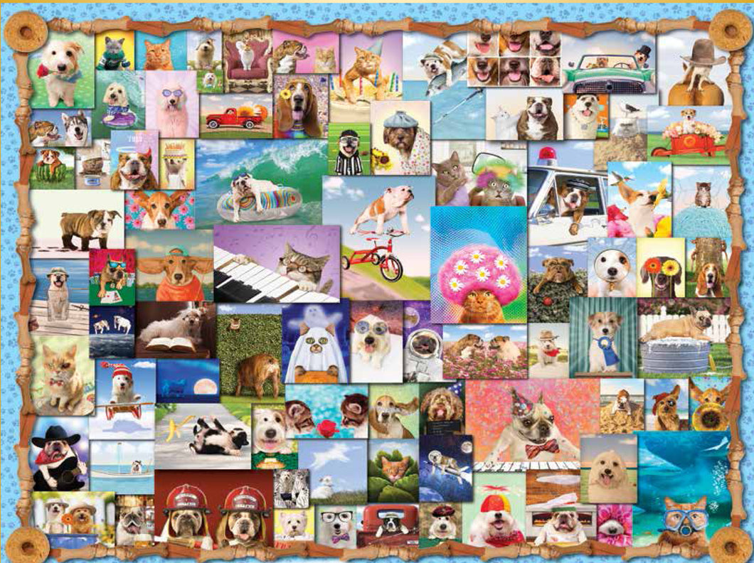 1000 Piece Puzzle - Animal Quackers